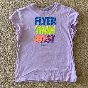 nike pastel purple t-shirt